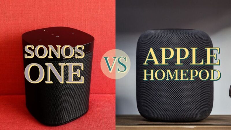 Sonos One Vs Apple HomePod – Which One Good?