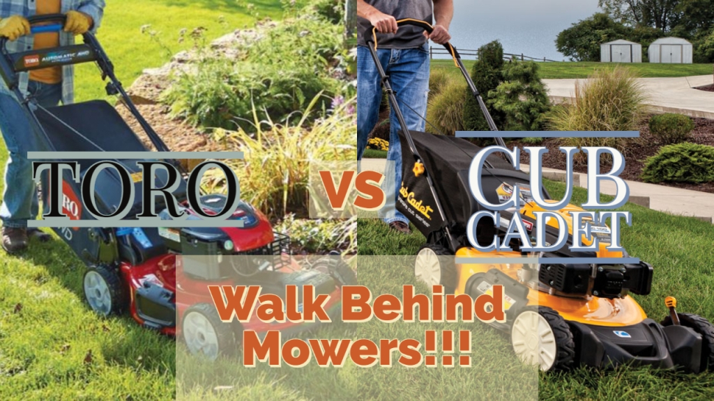 Toro vs. Cub Cadet Walk Behind Mowers – Which Brand is Good?