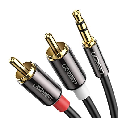 UGREEN 3.5mm to 2RCA Audio Auxiliary Auxiliary Stereo Stereo Y splitter cable