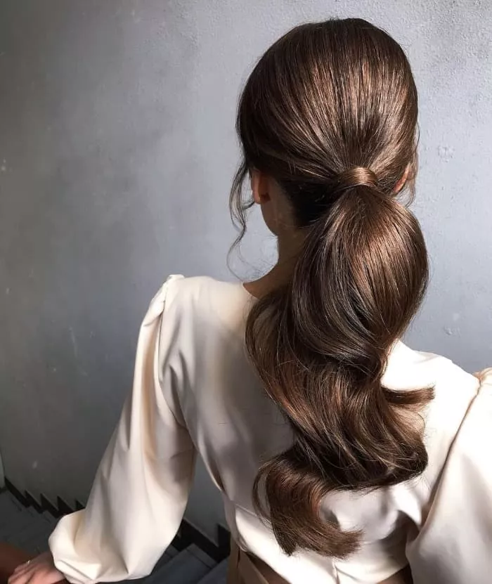10 Cute & Easy Low Ponytail Hairstyles