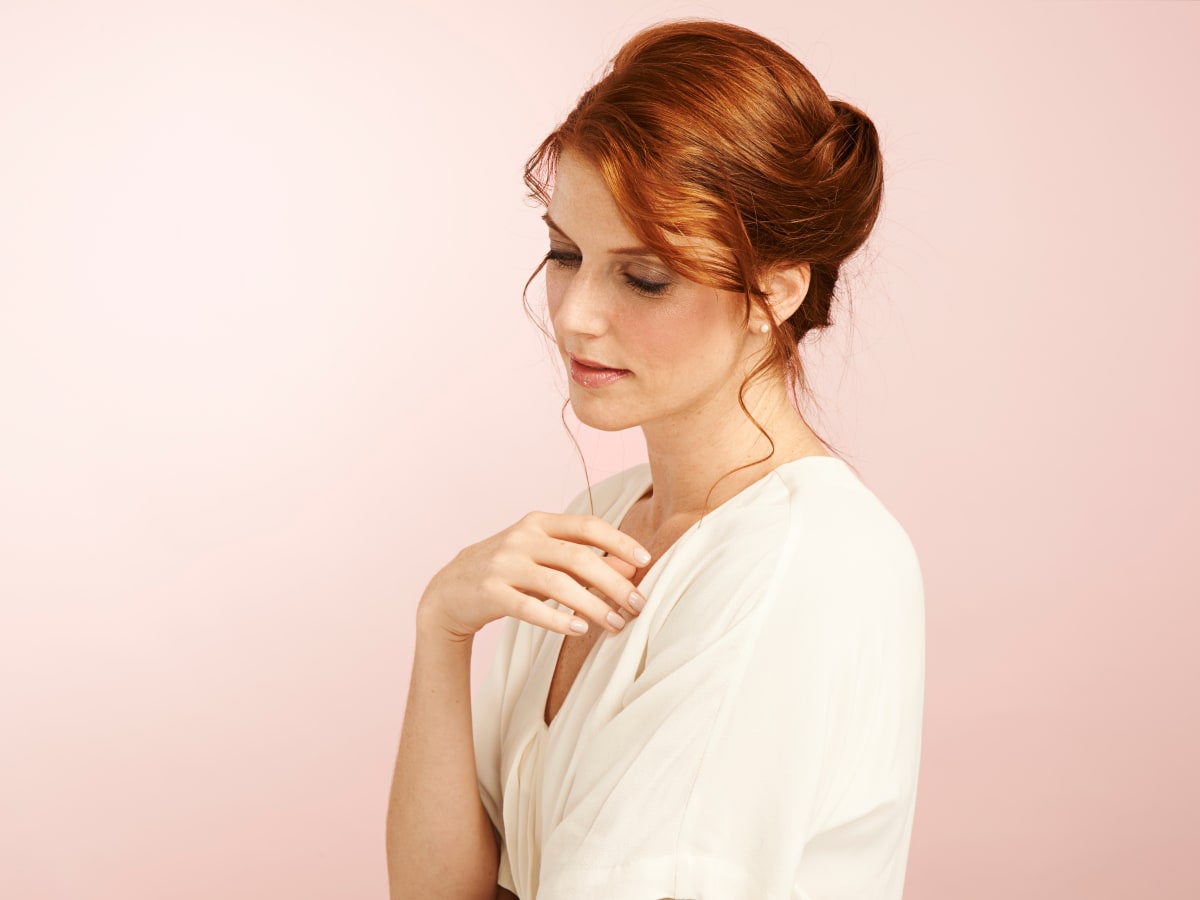 DIY French Twist Up-do for the Holiday Season