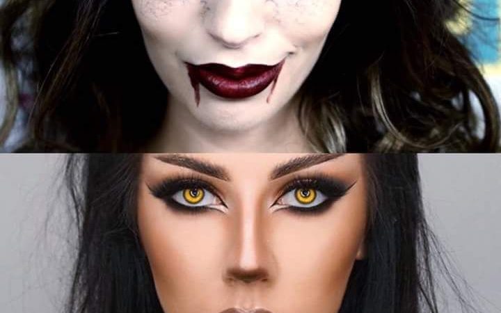Halloween Makeup to Try With Your Friends: Vampire and Werewolf