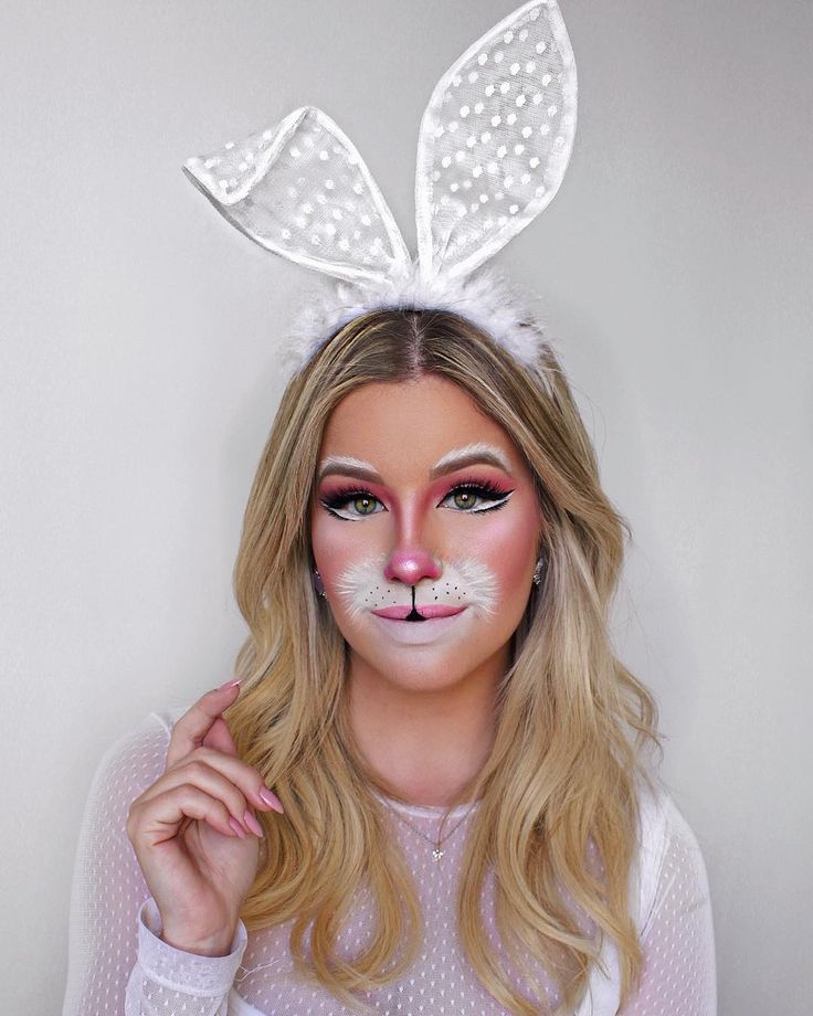 How to Do A Cute Bunny Makeup