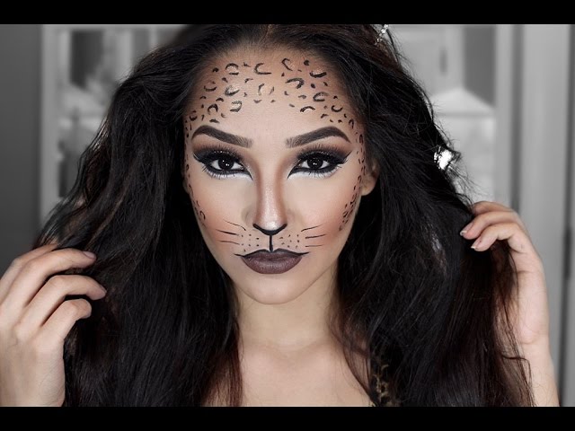 Cheetah Halloween Makeup
