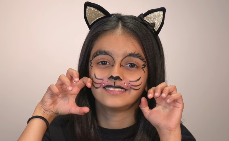 Halloween Makeup Idea for Kids