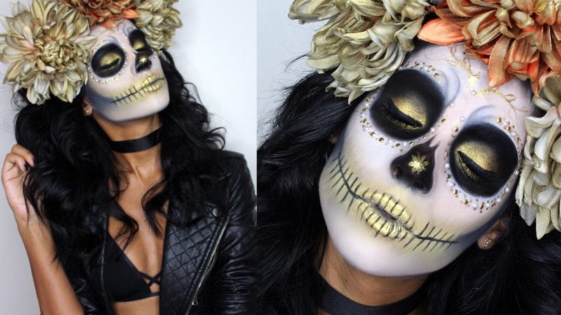 How To Do Sugar Skull Makeup For This Halloween