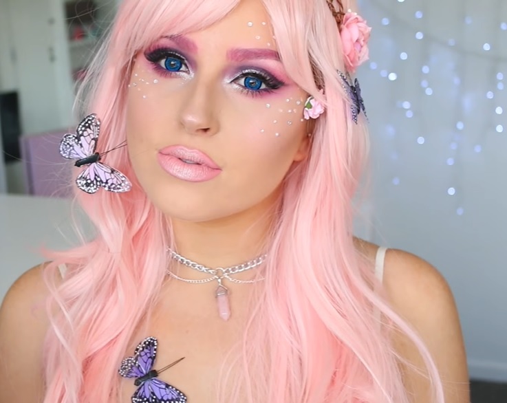 How to do Fairy Makeup for Halloween: 10 Easy Step