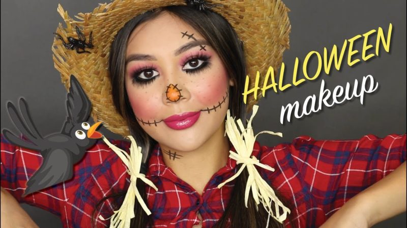 How to do Cute Scarecrow Halloween Makeup: Step by Step Guide