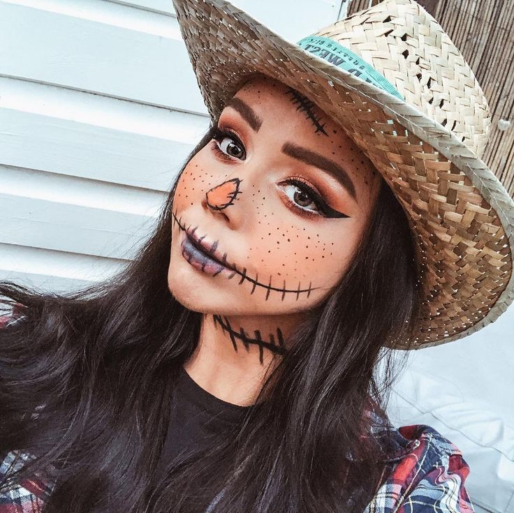 Scarecrow Halloween Makeup