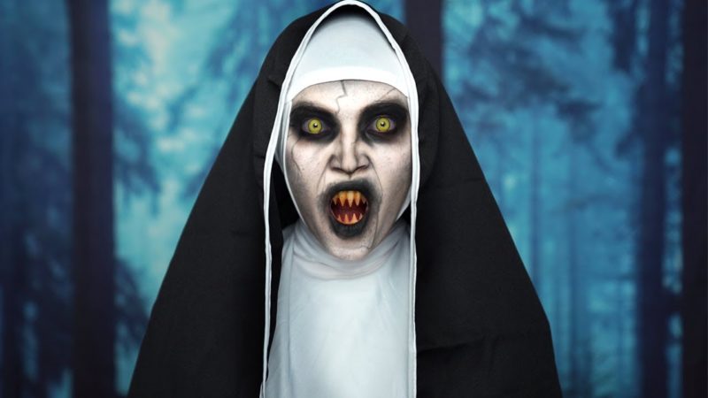 How to Do Ghost Halloween Makeup: Nun Valak