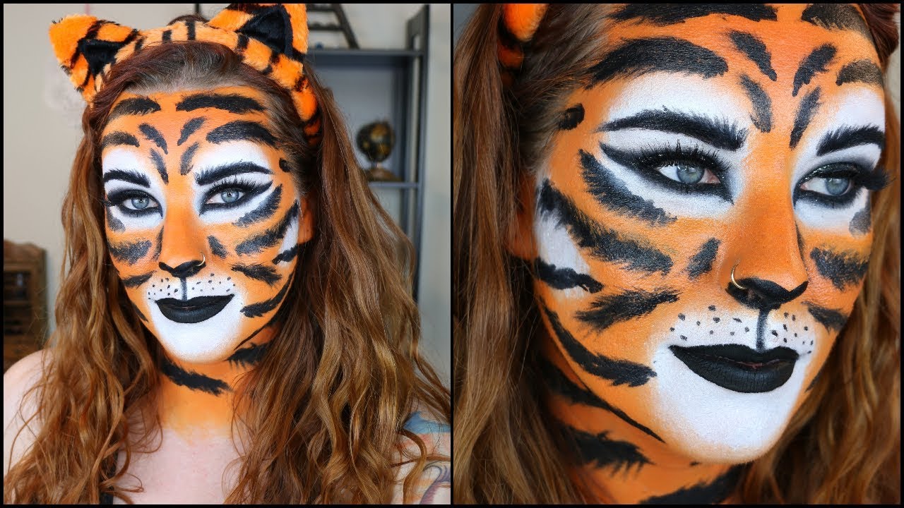 How to Do Tiger Makeup For Halloween 2022