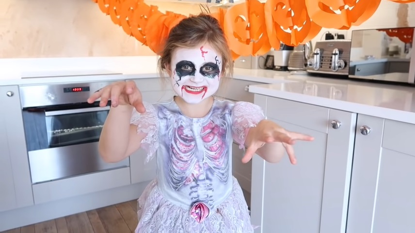 Halloween Makeup Idea for Kids