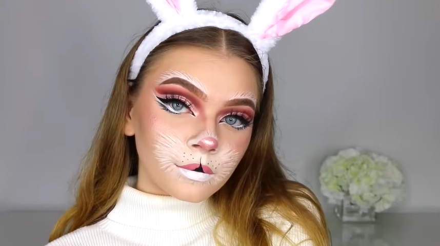How to Do A Cute Bunny Makeup on This Halloween