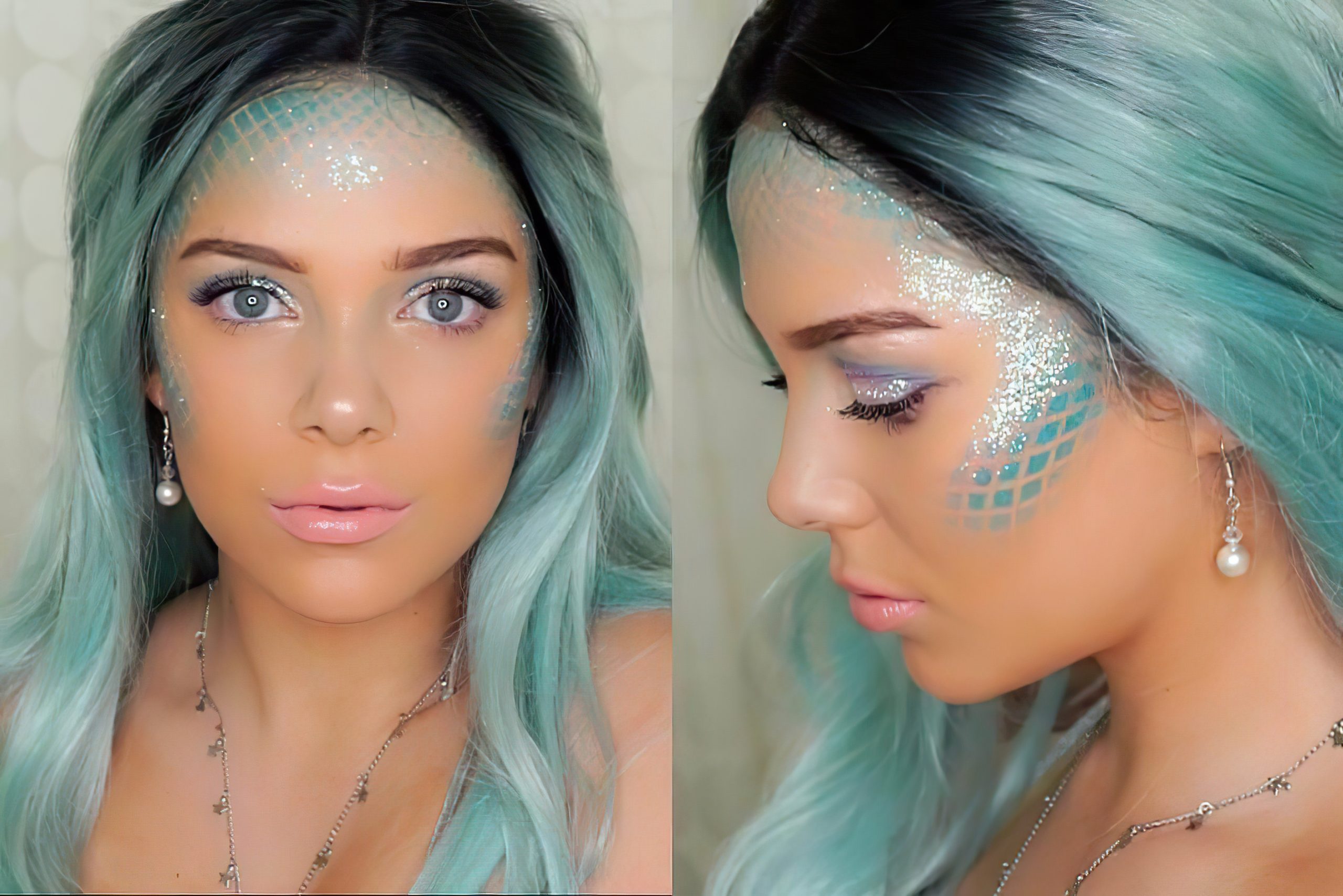 Quick & Easy Mermaid Halloween Makeup