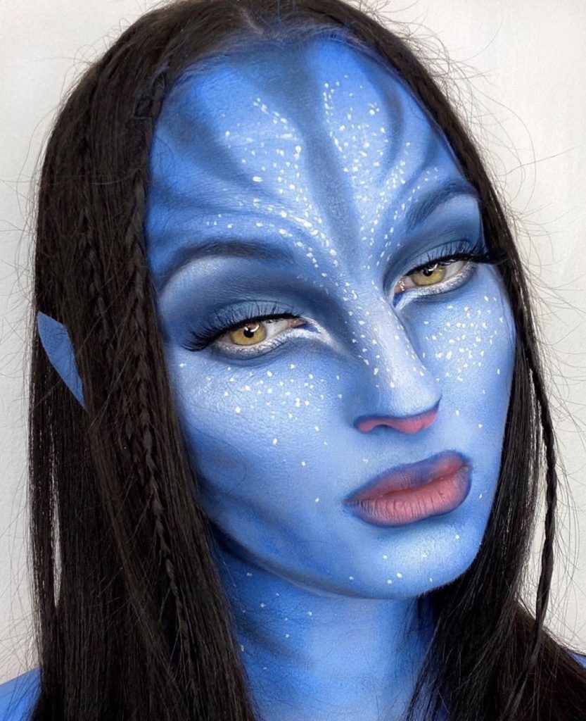 Avatar Halloween Makeup