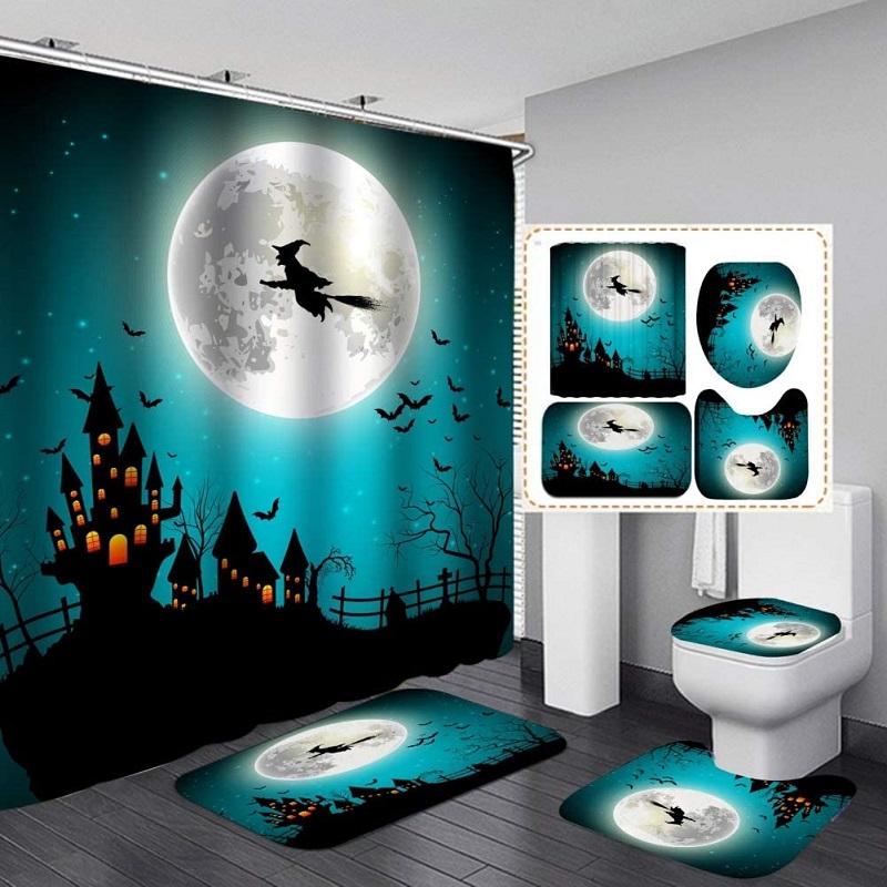 Bathroom Halloween Decorations
