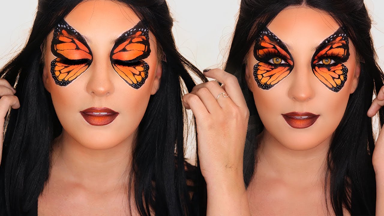 How to do Beautiful Butterfly Makeup for this Halloween
