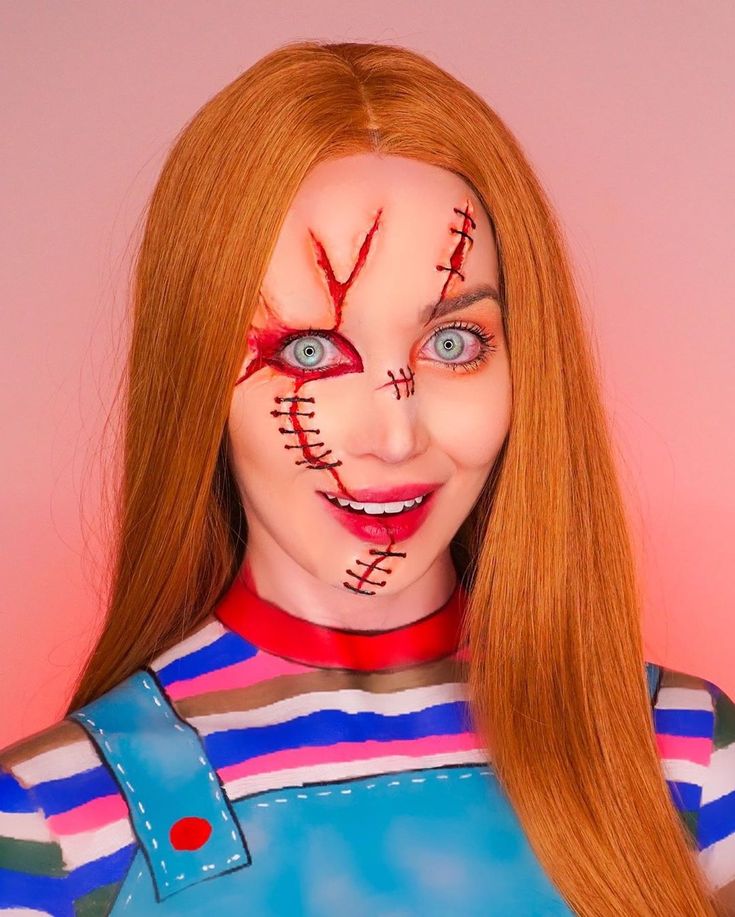 Chucky Halloween Makeup