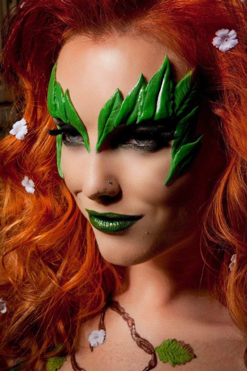 Halloween Makeup for Poison Vixen