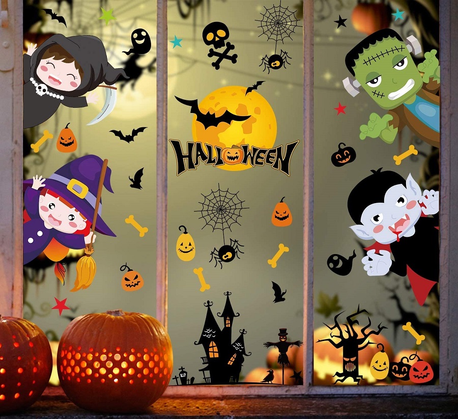 Window Halloween Decorations