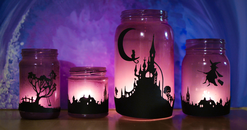 halloween decorations mason jars